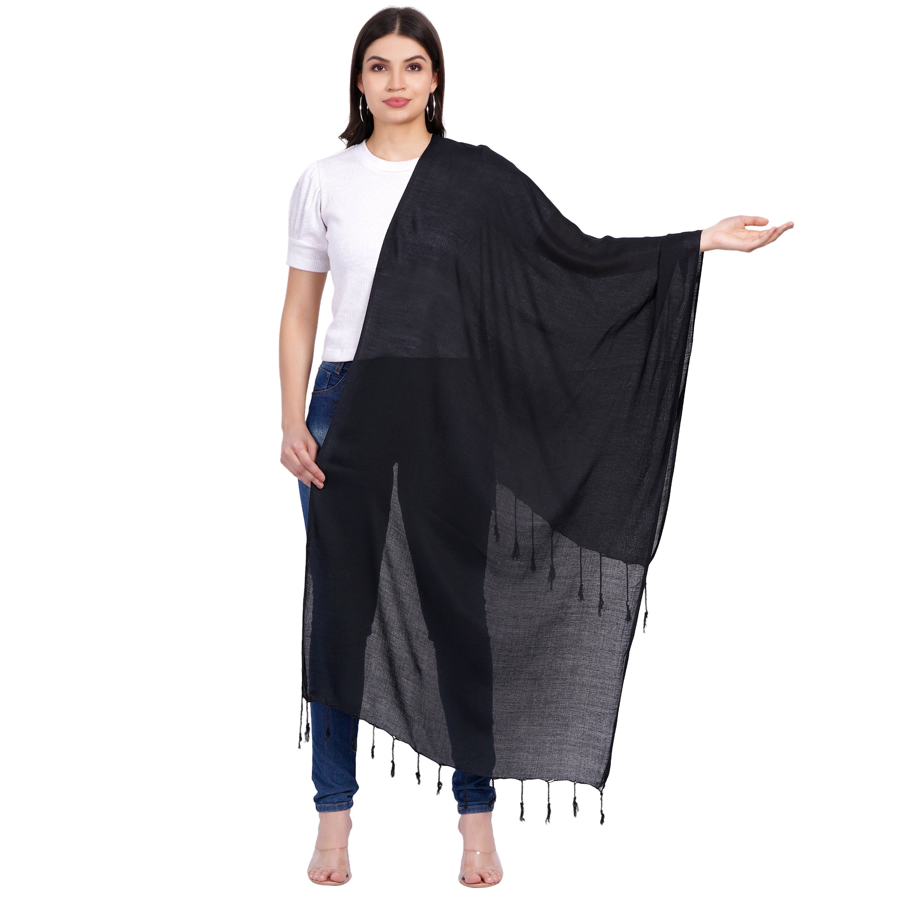 PACK OF 2 SOILD SCARF