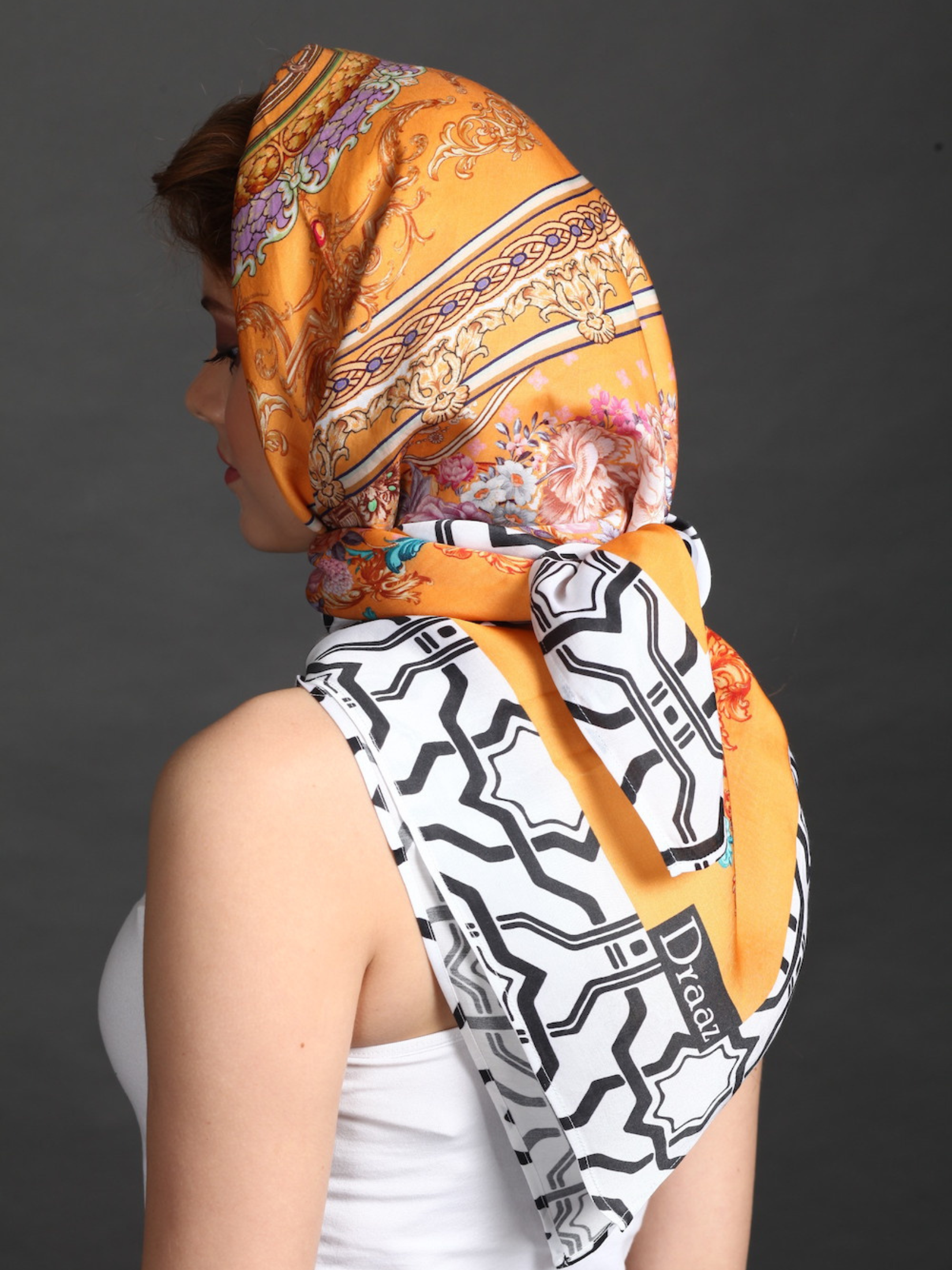 SAFFRONMANDALASILKSATINSCARF_1