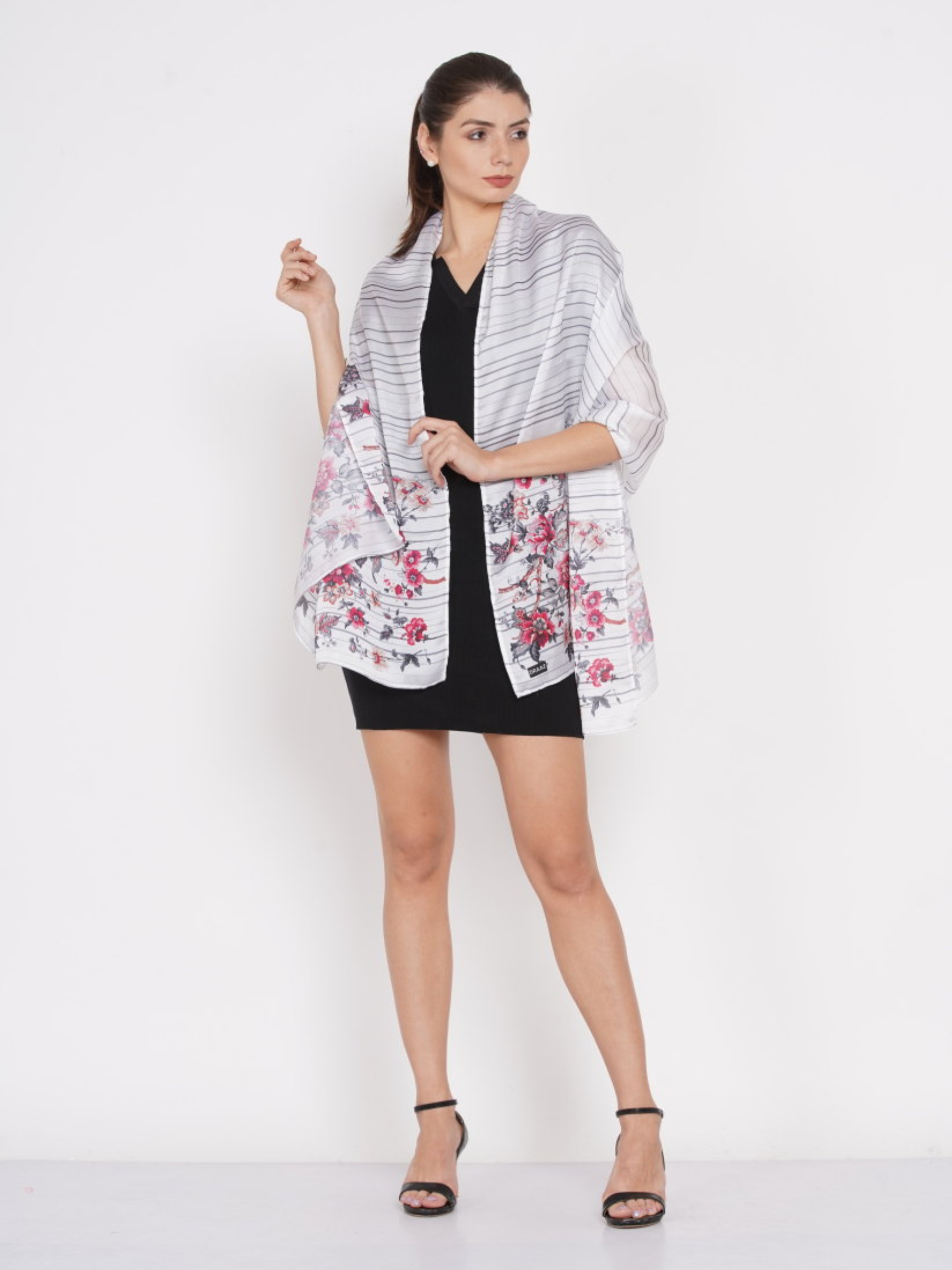 SpringFloralStripedScarf_1